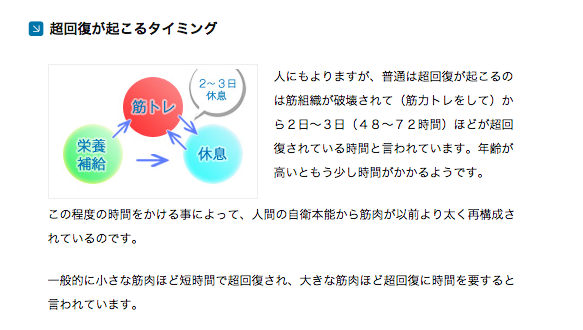 【超回復とオーバートレーニング】｜超回復に要する時間や効率的な方法とは｜頭で鍛える筋トレ