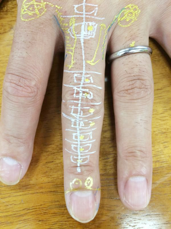 古代療法-レイキ+移し身療法・古代アロマ療法の施術例-自転車で転倒し頭部強打で頭痛と首の痛み5