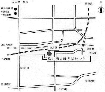 まほろばセンター地図
