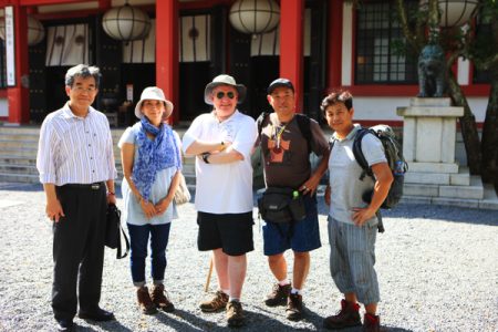 グラムガードナー氏とダウジングツアー_鞍馬のエネルギー測定17