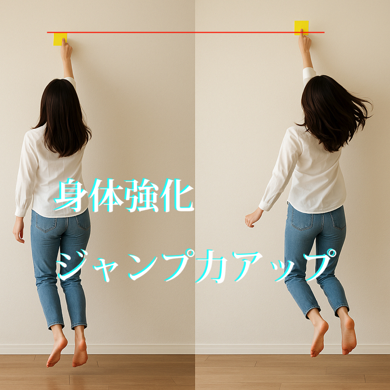形霊シールで身体強化・ジャンプ力アップ