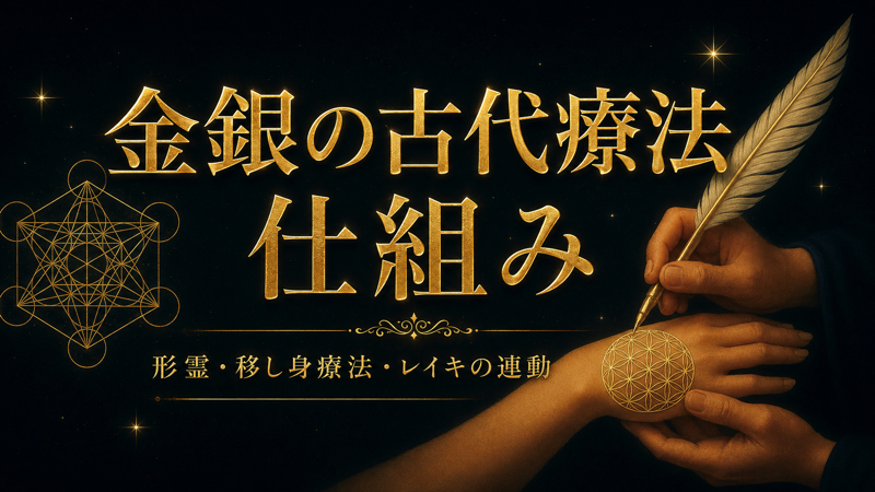 金銀の古代療法の仕組み